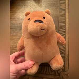 We Bare Bears Plush GRIZZLY BEAR Cartoon Network Warner Bros  7”